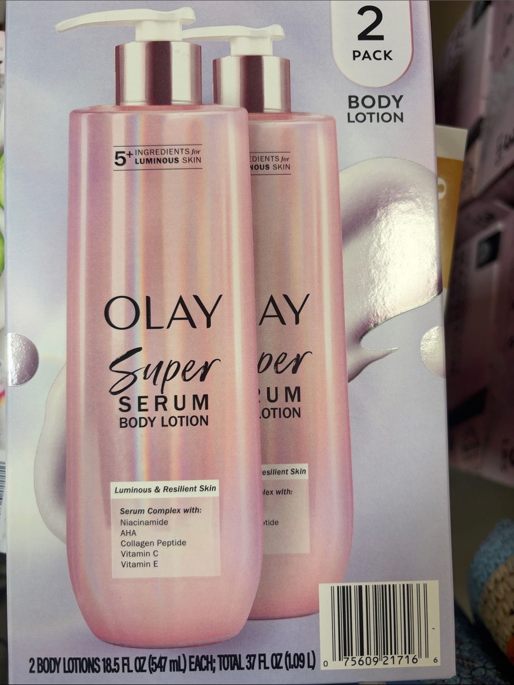 OLAY Super Serum Body Lotion 2 Set